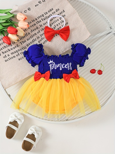 [17597653506445] Vestido de princesa para niña