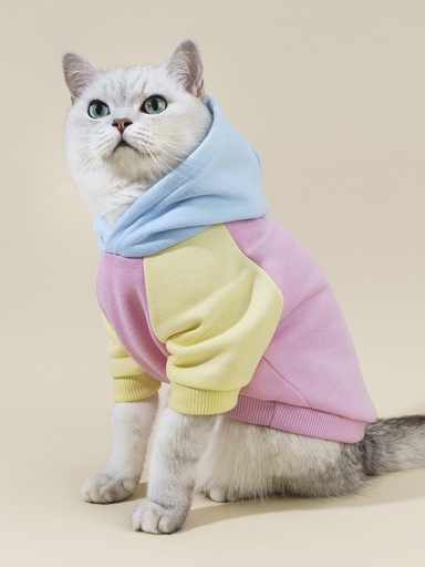 [sp2207031322158815] PETSIN Capucha para mascota de color combinado