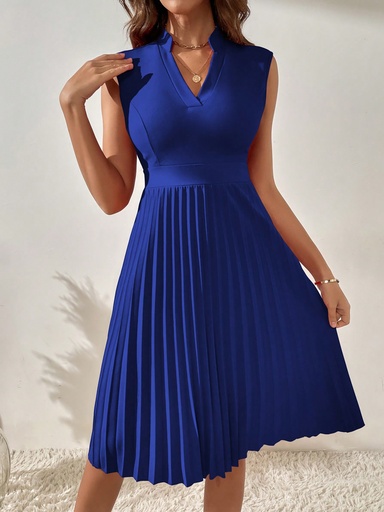 [sz2406253660946490] SHEIN Clasi Vestido sin mangas para mujer de uso diario, en unicolor y diseño sencillo