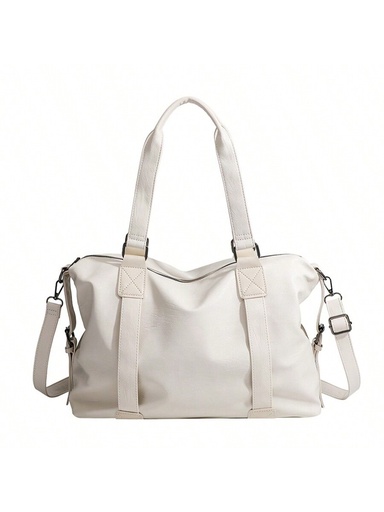 [sg2407253426780824] Set de bolsas de viaje de gran capacidad de unicolor, maletas trolley multifuncionales para viajes de negocios de hombres y mujeres, bolsa de equipaje universal a prueba de agua con asa