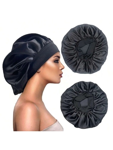 [sb2310187167980828] 1 Pieza Nueva Gorra De Noche De Seda Para Dormir Para Mujeres Con Cuidado Del Cabello Y Unisex