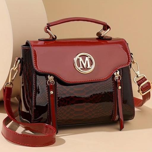 [17619035391530] Nuevo Bolso de Hombro Elegante y Moderno para Mujer, Correa Ajustable, Ideal para el Día a Día, Ocio, Vacaciones y Compras, Puede Usarse como Bolso para Teléfono o Monedero, Perfecto para Regalar