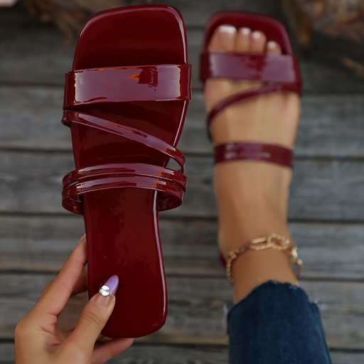 [17596826643154] Sandalias de playa de verano para mujer, modernas y versátiles, ideales para el verano, una opción para las amantes de la moda.