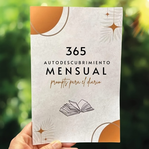 [17600311799671] Un diario de autoconocimiento mensual de 365 días: Una pregunta al día para liberar la fuerza interior, aliviar la ansiedad, ayudar en el desarrollo personal y convertirse en una mejor versión de uno mismo, hecho con papel de alta calidad, en español.