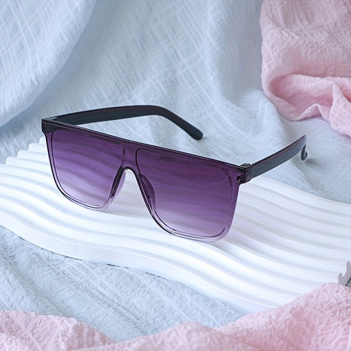 [17619387793278] Gafas de Moda Decorativas Unisex | Montura de Policarbonato, Lentes de PC, Estilo Rectangular, Disponibles en Múltiples Colores