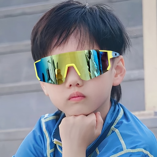 [17594161888535] Lentes de estilo deportivo - para niños y niñas de 3 a 14 años.