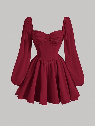 [17604849475637] Vestido elegante formal 